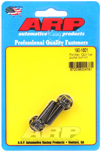 compare product ARP Pontiac 12pt Fuel Pump Bolt Kit