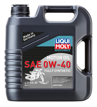 compare product LIQUI MOLY 4L Snowbike Motor Oil SAE 0W40