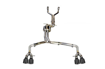 compare product AWE Tuning Audi C7 / C7.5 S7 4.0T Track Edition Exhaust - Diamond Black Tips