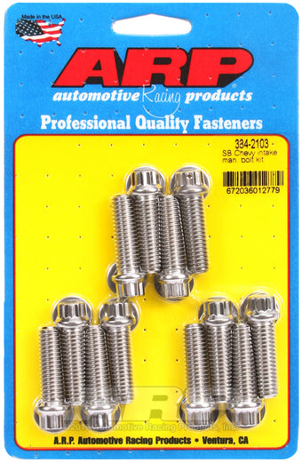 compare product ARP SB Chevy Intake Manifold Bolt Kit
