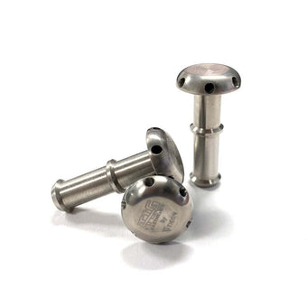 compare product Ticon Industries Tig Aesthetics Titanium Shower Diffuser - Barb Outlet - 3 Piece (1 Box)