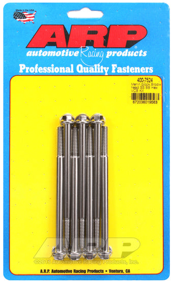 compare product ARP Merlin block, Brodix head BB  hex valve cover bolt kit