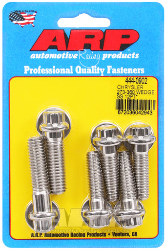 compare product ARP Chrysler 273-360 wedge SS 12pt bellhousing bolt kit