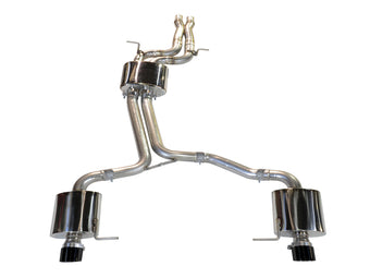 compare product AWE Tuning Audi 8R Q5 3.0T Touring Edition Exhaust Dual Outlet Diamond Black Tips