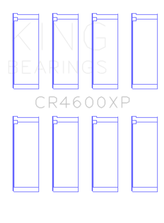 King Engine Bearings Mini (BMW) W11B16 Connecting Rod Bearings - Set of 4 Pairs