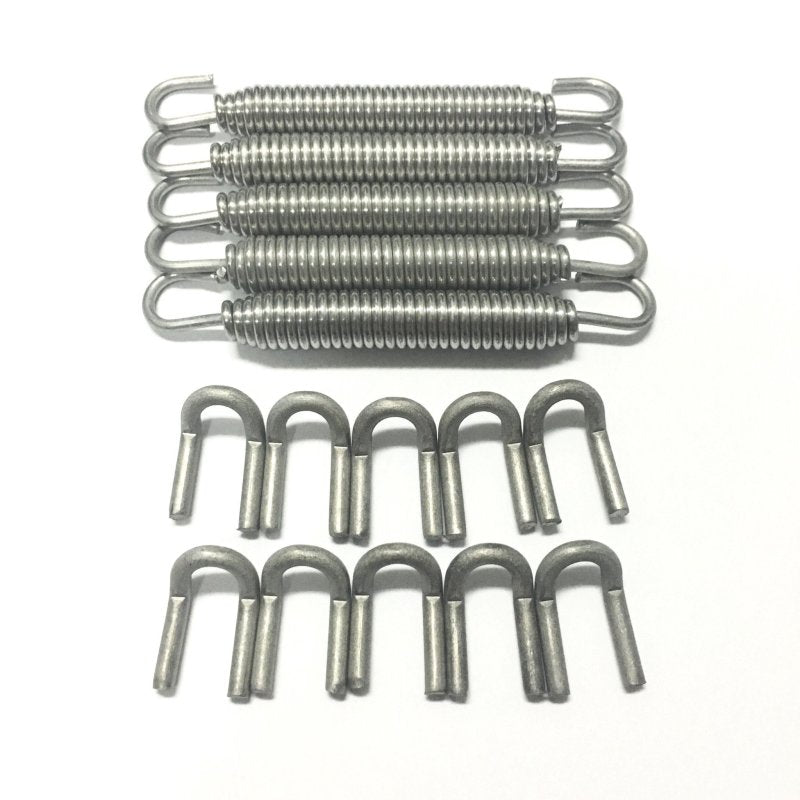 Ticon Industries Green Silicone Titanium Spring Tab and Spring Kit (10 ...
