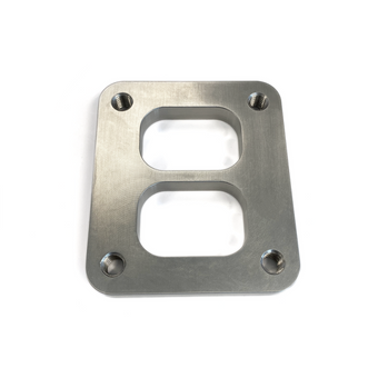 compare product Stainless Bros SS304 T4 Turbo Inlet Flange - Divided - 1/2in / 12.7mm - M10 x 1.5mm Threaded