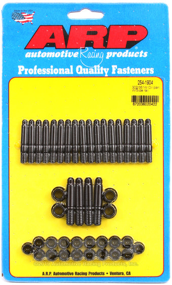 compare product ARP Ford 302-351W 12pt Oil Pan w/ Side Rail Bolt Kit