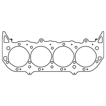 compare product Cometic GM Gen-V/VI Big Block V8 .040in MLS Cylinder Head Gasket - 4.500in Bore