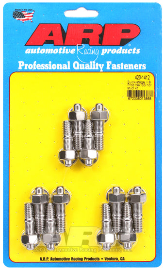 compare product ARP Buick Stage II & Prod SS hex header stud kit