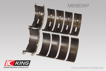 compare product King Engine Bearings BMW S65B40A (Size +0.25mm) Main Bearing Set
