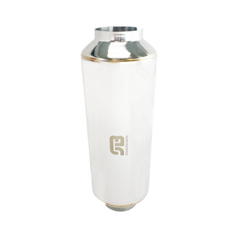 compare product Stainless Bros 12in Overall Length 3.5in SS304 Polished Finish Lightweight Race Muffler