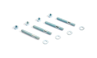 compare product Cometic Carburetor Studs 2 1/2in Zinc Plated - Set of 4 With Washers and Nuts