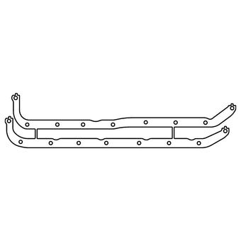 compare product Cometic Cosworth BD Series - FVA/FVC Lotus Twin Cam .060in Fiber Oil Pan Rails Kit