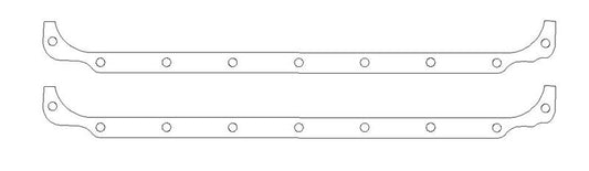 Cometic Chrysler R3 Block .094in Fiber Oil Pan Side Rail Gasket Set
