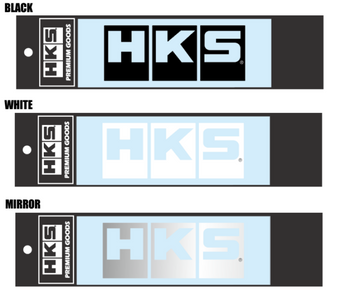 compare product HKS LOGO Sticker W135 WHITE