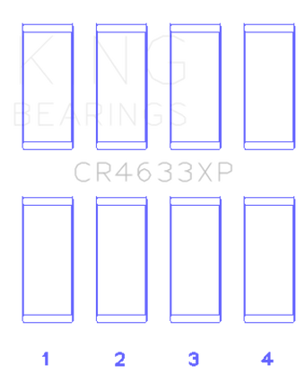 compare product King Engine Bearings Peugeot EP6DT/BMW N14B16C Rod Bearing Set - Size STD