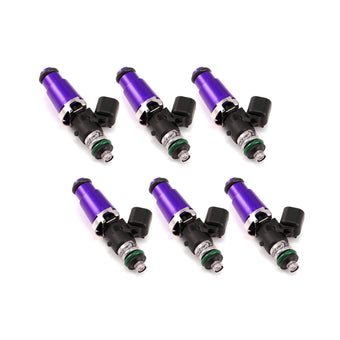 compare product Injector Dynamics 1750-XDS - Audi/VW VR6 Models 12V Inj (Set of 6) 14mm Grey Adap Top and Sil Bot