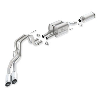 compare product Ford Racing 2011-2014 F-150 SVT Raptor 6.2L Cat-Back Touring Exhaust System 145-inch WB