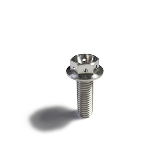 compare product Ticon Industries Titanium Bolt Flanged M10x20x1.5TP 14mm 6pt Head Drilled