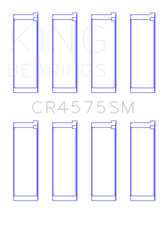 King Engine Bearings Hyundai i30 G4FC (Size +.50mm) Connecting Rod Bearing Set
