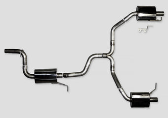 compare product AWE Tuning VW CC Touring Edition Exhaust Dual Outlet - Diamond Black Tips