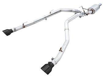 compare product AWE Tuning 09-18 RAM 1500 5.7L (w/Cutouts) 0FG Dual Rear Exit Cat-Back Exhaust - Diamond Black Tips