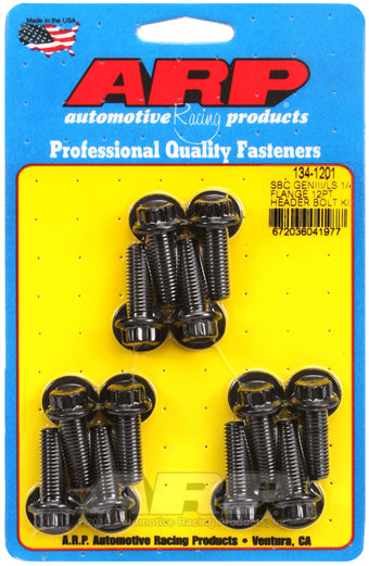 compare product ARP SBC/GENII LS 1/4 Flange 12pt Header Bolt Kit
