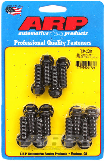 compare product ARP SBC Hex Intake Manifold Bolt Kit