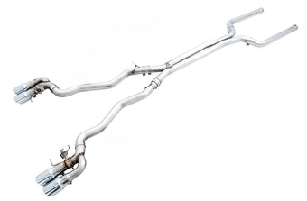 compare product AWE Tuning 18-19 BMW M5 (F90) 4.4T AWD SwitchPath Cat-Back Exhaust - Chrome Silver Tips