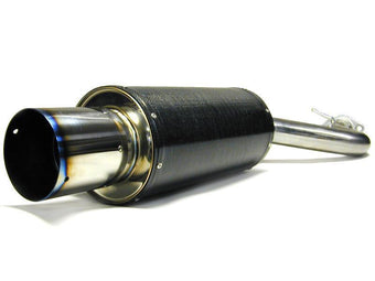 compare product HKS  95-98 Eagle Talon TSE 2.0 Turbo FWD / 95-99 Mitsubishi Eclipse Carbon Ti Hi-Power Exhaust