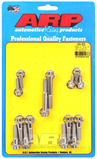 compare product ARP Small Block Chevy LT1 6.2L 12pt Timing Cover Bolt Kit - Stainless Steel