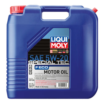 compare product LIQUI MOLY 20L Special Tec F ECO Motor Oil SAE 5W20