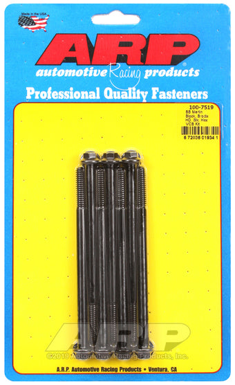 compare product ARP Merlin block, Brodix head BB  hex valve cover bolt kit