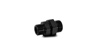 compare product Vibrant -10AN to -10AN Male to Male Union Adapter - Anodized Black