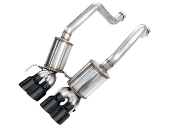 compare product AWE Tuning C6 Chevrolet Corvette Z06/ZR1 Touring Edition Axle-Back Exhaust w/ Diamond Black Tips