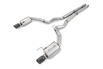 compare product AWE Tuning S550 Mustang GT Cat-Back Exhaust - Touring Edition (Diamond Black Tips)