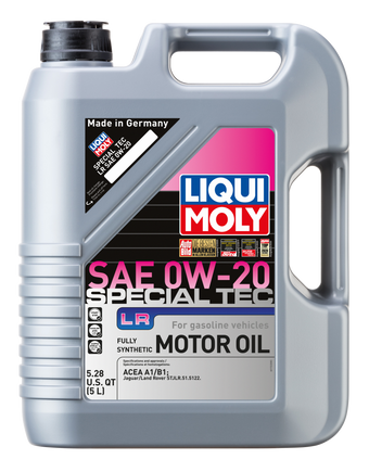 compare product LIQUI MOLY 5L Special Tec LR Motor Oil SAE 0W20