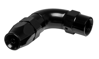 compare product Vibrant -3AN 90 Degree High Flow Hose End Fitting for PTFE Lined Hose - Aluminum