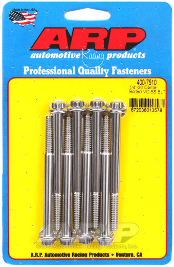 compare product ARP SS 1/4-20 Center Bolted Valve Cover Bolt Kit