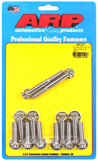 compare product ARP Pontiac 350-400 SS 12pt Intake Manifold Bolt Kit