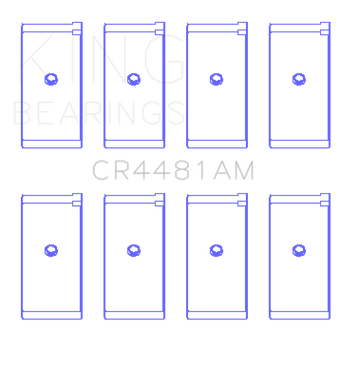 compare product King Engine Bearings Mitsubishi 4G63/4G64 6 Bolt 1st Gen DSM (Size 0.50mm) Rod Bearing Set