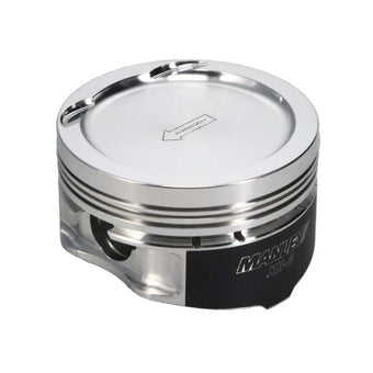 compare product Manley Nissan SR20DE Piston Set - 87.00mm Bore 1.260in CH, -12.00 CC