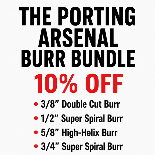 The Porting Arsenal Burr Bundle