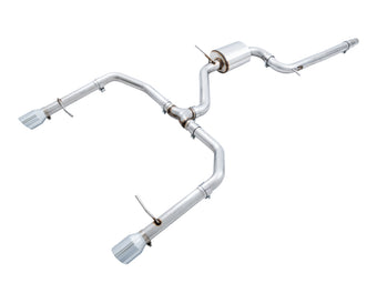 compare product AWE Tuning 18-21 Volkswagen Jetta GLI Mk7 Track Exhaust - Chrome Silver Tips (Fits High-Flow DP)
