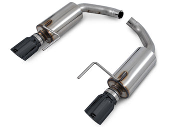 compare product AWE Tuning S550 Mustang EcoBoost Axle-Back Exhaust - Touring Edition (Diamond Black Tips)