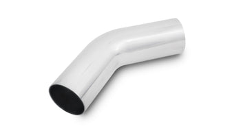 compare product Vibrant 3.25in O.D. Universal Aluminum Tubing (45 Degree) 3.25in CLR 5in Leg Length