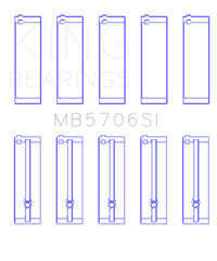 King Engine Bearings Hyundai i30 G4FC (Size +0.25mm) Main Bearing Set