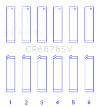 King Engine Bearings Mercedes-Benz OM 642 Connecting Rod Bearing Set