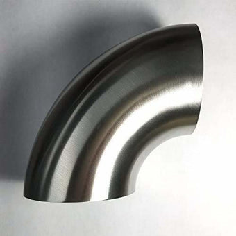 compare product Stainless Bros 2.75in Diameter 1D / 2.75in CLR 90 Degree Bend .65in/No leg Mandrel Bend